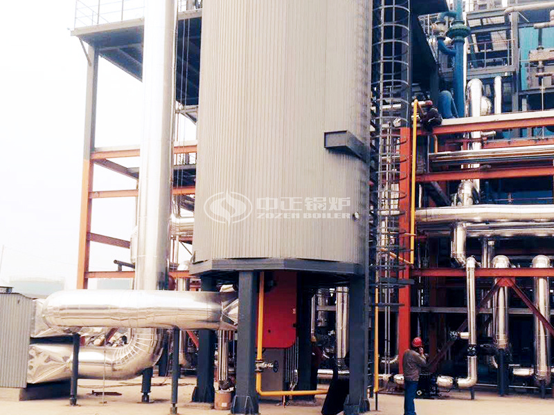 700萬大卡YQL系列燃氣立式導熱油鍋爐項目