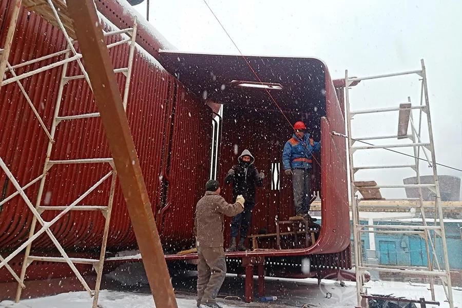 現(xiàn)場直擊｜烏茲別克斯坦大型燃氣蒸汽鍋爐項目怎么樣了？